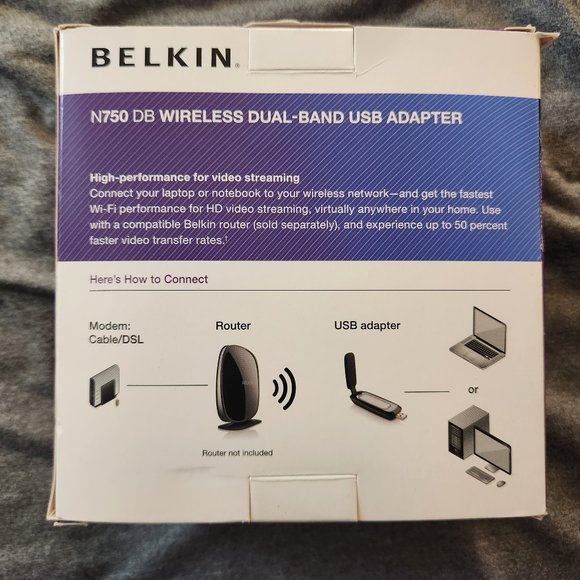 Belkin USB WiFi Adapter - Picture 2 of 5